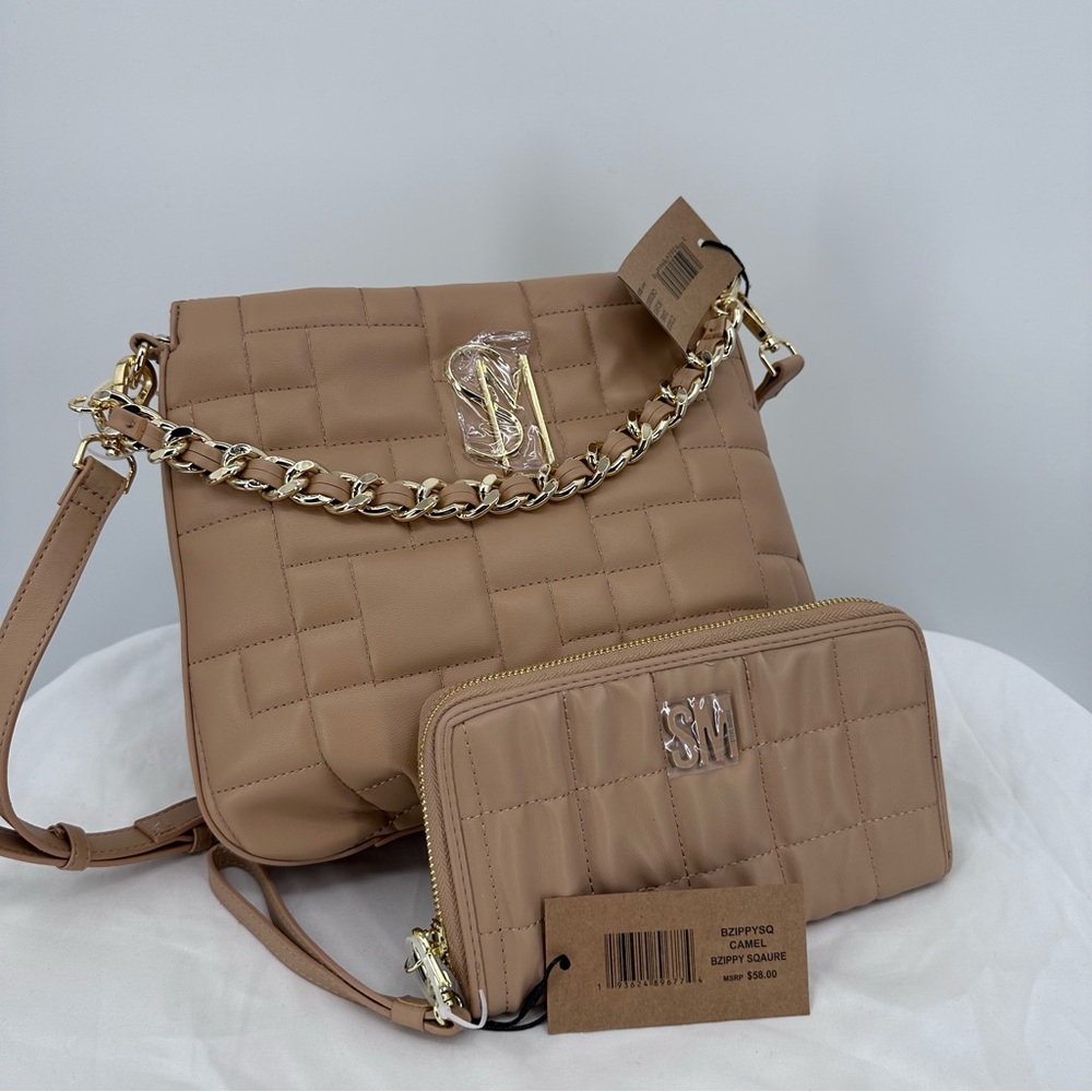 Steve Madden BCurtis Crossbody and Bzippy wallet